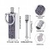 Flint Metal Permanent Match Lighter Matchstick Keychain for Outdoor Travel, Camping, Hiking